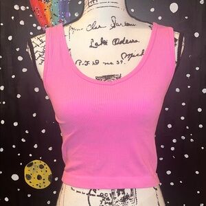 SO Vibrant Pink Tank Top